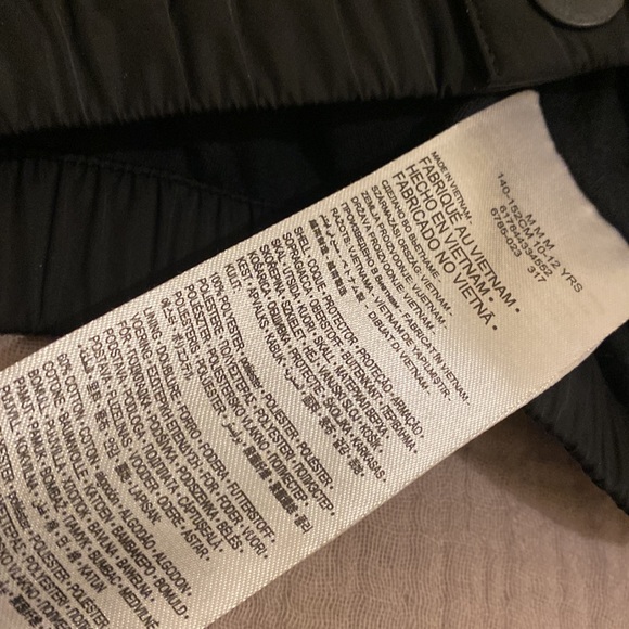 Converse Black OuterwearJacket . Size 10-12 years - Picture 6 of 9